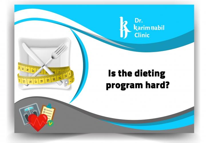 Is the dieting program hard ?
